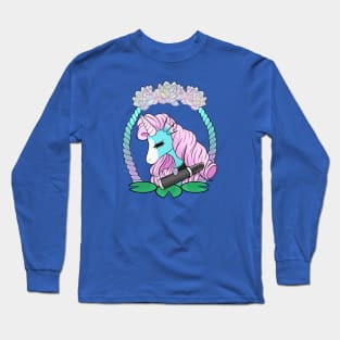 Unicorn Mermaid Long Sleeve T-Shirt